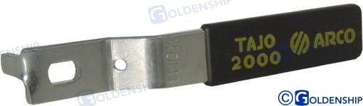 STAINLESS HANDLE 2 1/2" | OEM  30049 | HULL | GOLDENSHIP