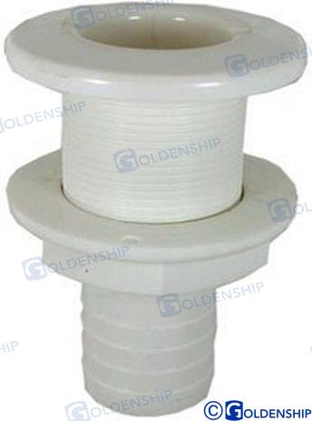 PLASTIC THRUHULL  1-1/4" | OEM  30083 | HULL | GOLDENSHIP