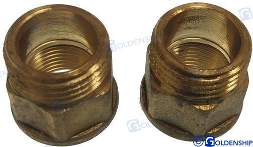 REDUCING BUSHING 3/4" - 1/2" (2) | OEM  30191 | HULL | GOLDENSHIP