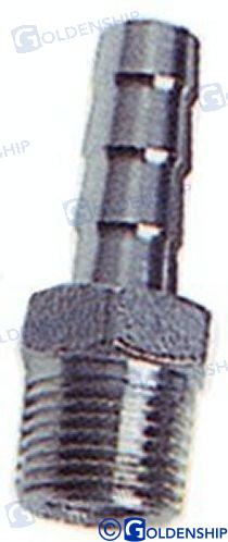 MALE HOSE ADAPTOR 1/2" 20MM | OEM  30224 | HULL | GOLDENSHIP