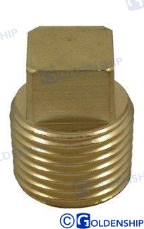 DRAIN PLUG ONLY BRASS | OEM  30311 | HULL | GOLDENSHIP