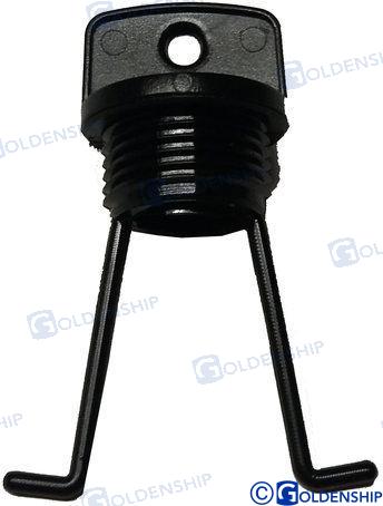 GAS CAP BLACK | OEM  30316 | HULL | GOLDENSHIP