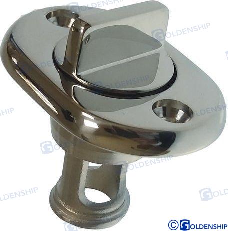 OVAL DRAIN PLUG SS-316 64 MM. | OEM  30329 | HULL | GOLDENSHIP