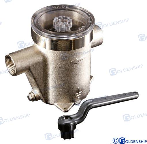 WATER STRAINER "GARDA" - 3/4" | OEM  30413 | HULL | GOLDENSHIP