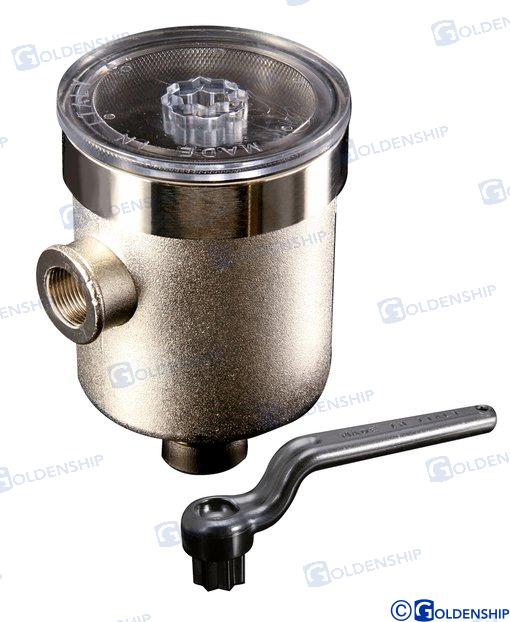 WATER STRAINER "COMO" - 3/4" | OEM  30415 | HULL | GOLDENSHIP