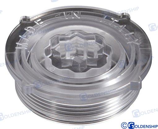 POLYCARBONATE CAP FOR FILTER "ISEO" | OEM  30424 | HULL | GOLDENSHIP