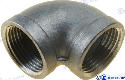 90º ELBOW BANDED  AISI 316    1" | OEM  30543 | ELBOW | GOLDENSHIP