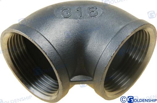 90º ELBOW BANDED  AISI 316   1-1/4 | OEM  30544 | ELBOW | GOLDENSHIP