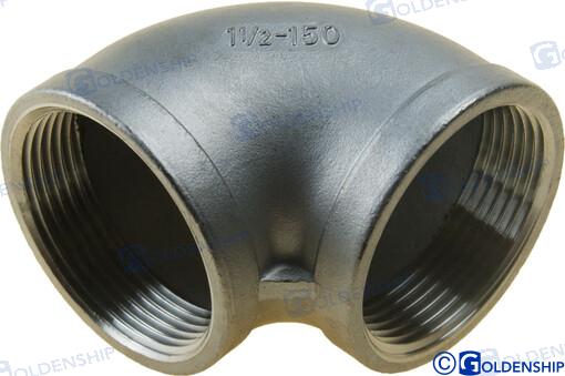 90º ELBOW BANDED  AISI 316   1-1/2 | OEM  30545 | ELBOW | GOLDENSHIP