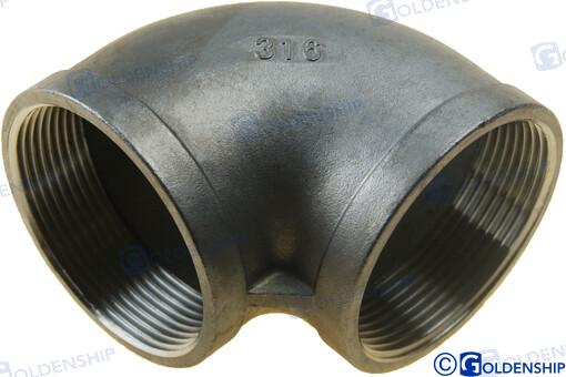 90º ELBOW BANDED  AISI 316    2" | OEM  30546 | ELBOW | GOLDENSHIP