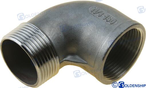 STREET ELBOW BANDED AISI 316  1-1/4 | OEM  30554 | HULL | GOLDENSHIP