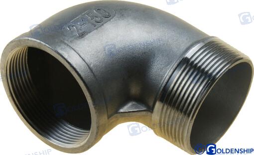 STREET ELBOW BANDED AISI 316   2" | OEM  30556 | HULL | GOLDENSHIP