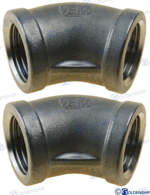 45º ELBOW BANDED 1/2" (2) | OEM  30561 | ELBOW | GOLDENSHIP