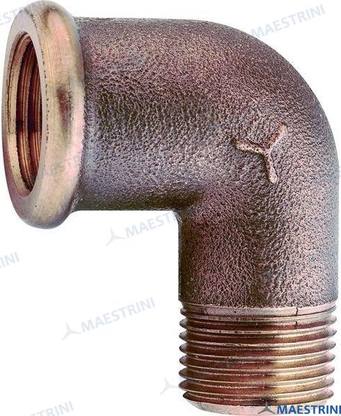 ELBOW M/F BRONZE 2 1/2" | OEM  30667 | HULL | GOLDENSHIP