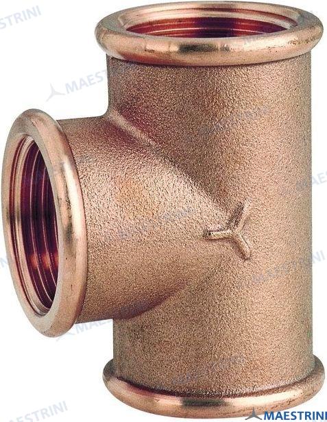 TEE BRONZE 1/2" | OEM  30671 | HULL | GOLDENSHIP