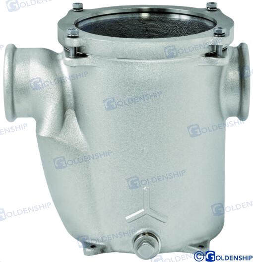 WATER FILTER 1" BRONZE | OEM  30727 | HULL | GOLDENSHIP