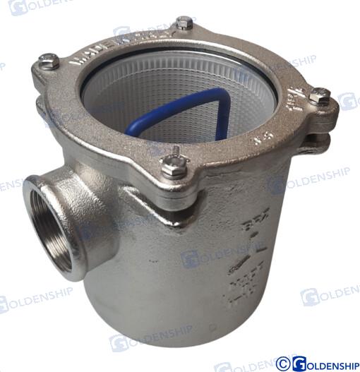 WATER FILTER 1''1/2 BRONZE | OEM  30736 | HULL | GOLDENSHIP