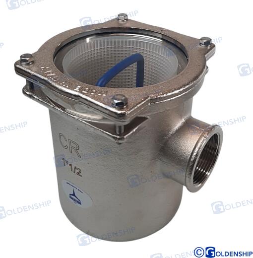 WATER FILTER 1''1/2 BRASS CR  | OEM  30749 | HULL | GOLDENSHIP