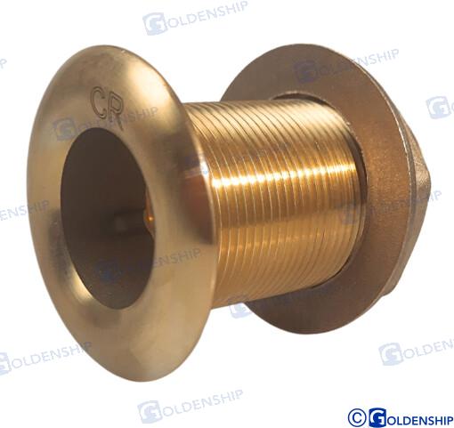 THROUGH HULL 1''1/2 BRASS CR  | OEM  30768 | HULL | GOLDENSHIP