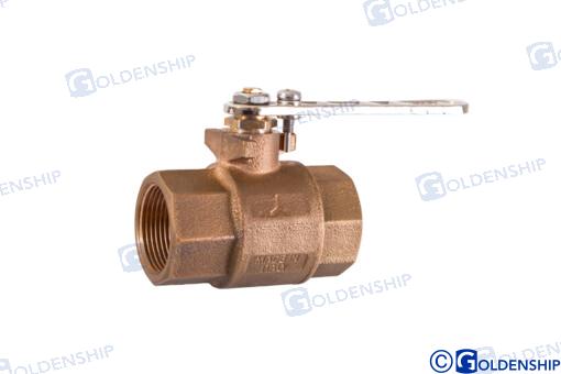 BALL VALVE BRONZE 3/4'' F.F. VICTORIA | OEM  30783 | HULL | GOLDENSHIP