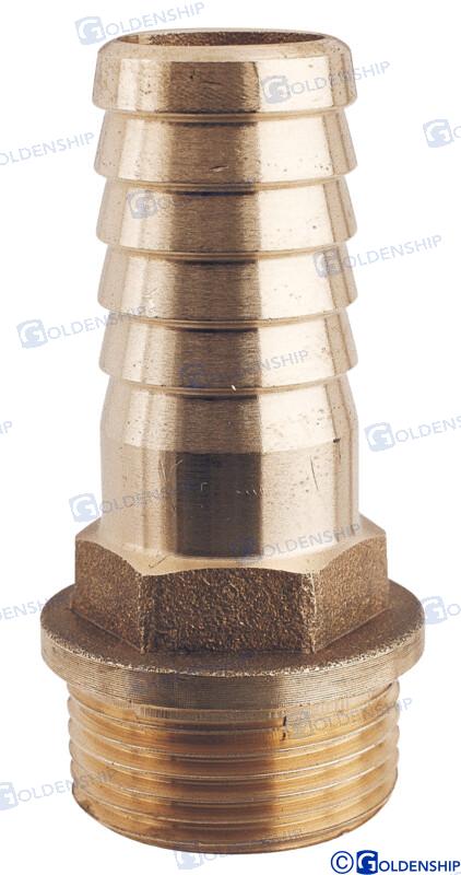 HOSE TAIL 1/2'' X 18 M. BRASS CR | OEM  30833 | HULL | GOLDENSHIP