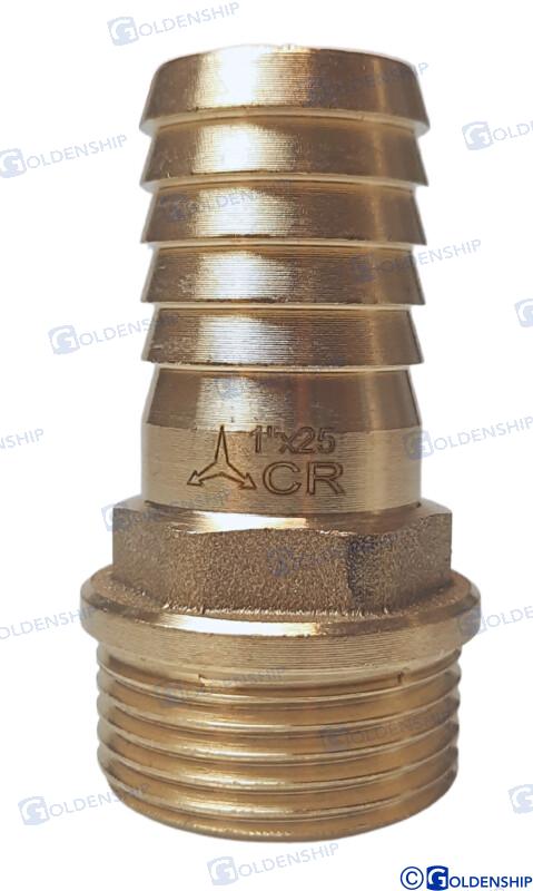 HOSE TAIL 1'' X 25 M. BRASS CR | OEM  30839 | HULL | GOLDENSHIP