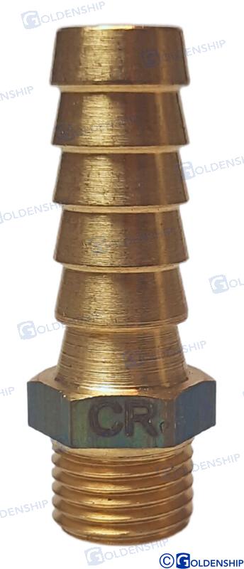 HOSE TAIL 1/4'' X 12 M. BRASS CR | OEM  30853 | HULL | GOLDENSHIP