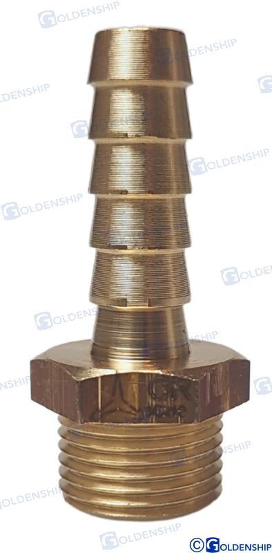 HOSE TAIL 3/8'' X 10 M. BRASS CR | OEM  30856 | HULL | GOLDENSHIP