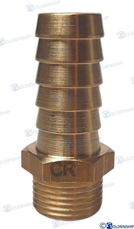 HOSE TAIL 3/8'' X 15 M. BRASS CR | OEM  30859 | HULL | GOLDENSHIP