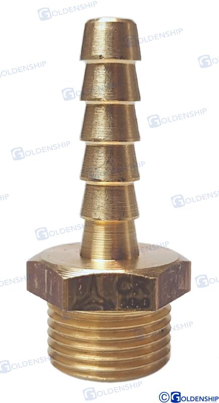 HOSE TAIL 3/8'' X 8 M. BRASS CR | OEM  30861 | HULL | GOLDENSHIP