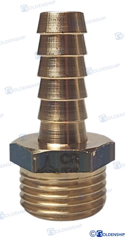 HOSE TAIL 1/2'' X 12 M. BRASS CR | OEM  30863 | HULL | GOLDENSHIP