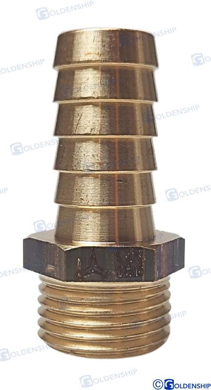 HOSE TAIL 1/2'' X 16 M. BRASS CR | OEM  30865 | HULL | GOLDENSHIP