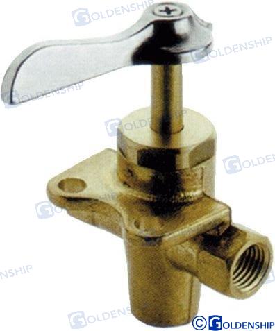 THREE WAY FUEL VALVE 1/4" | OEM  31010 | HULL | GOLDENSHIP