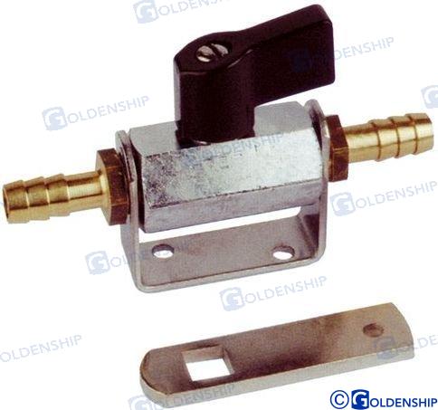 FUEL BALL VALVE 1/4" | OEM  31012 | HULL | GOLDENSHIP