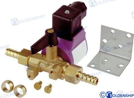 BRASS STOOL-IDLE SOLENOID 12V 8-10 MM. | OEM  31013 | BRASS | GOLDENSHIP