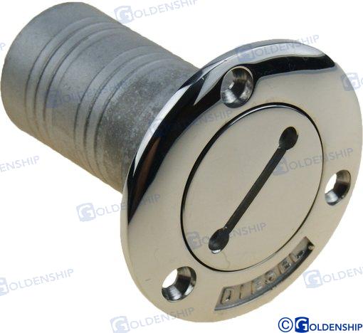 STAINLESS DECK FILL 50MM GAS | OEM  31115 | HARDWARE | GOLDENSHIP