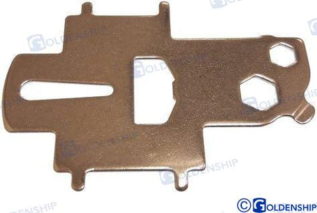 DECK PLATE KEY TOOL AISI304 | OEM  31147 | HARDWARE | GOLDENSHIP