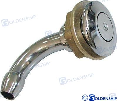 TANK VENT 90º 16 MM. | OEM  31158 | HULL | GOLDENSHIP