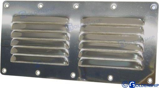 LOUVER VENTILATOR, SS. 230X115X0.8 | OEM  31177 | HARDWARE | GOLDENSHIP