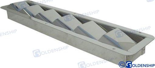 LOUVER VENTILATOR, SS. 325X76X27 | OEM  31180 | HARDWARE | GOLDENSHIP