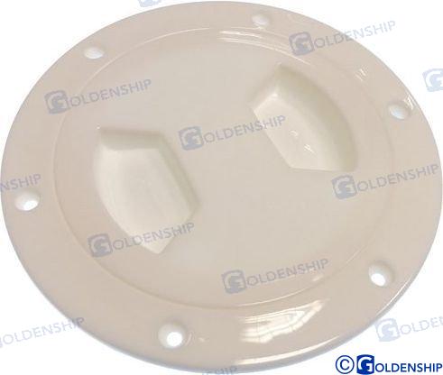 WATERPROOF INSP. PLATE WHITE | OEM  31290 | HARDWARE | GOLDENSHIP