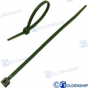 NYLON CABLE TIE 200X3,6 GREEN (100) | OEM  38207 | ACCESSORIES | GOLDENSHIP