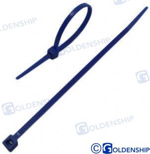 NYLON CABLE TIE 100X2,5 BLUE (PACK 100) | OEM  38215 | ACCESSORIES | GOLDENSHIP