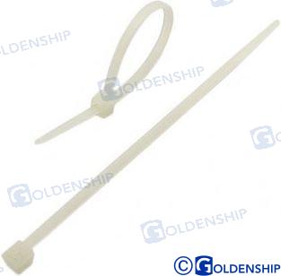 WHITE NYLON CABLE TIES 430X7,6 (100) | OEM  38272 | ACCESSORIES | GOLDENSHIP