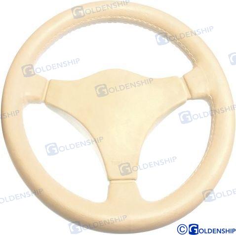 STEERING WHEEL BEACH 330 MM. WHITE | OEM  41134 | STEERING WHEEL | GOLDENSHIP