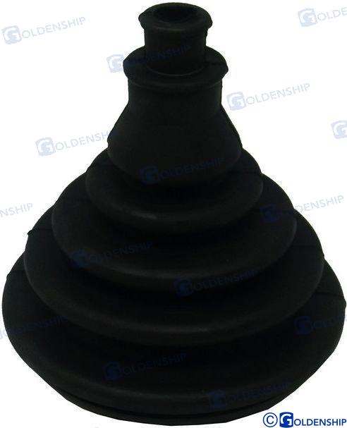 MOTORWELL BOOT BLACK DM. 105 MM. | OEM  41155 | CABLES | GOLDENSHIP