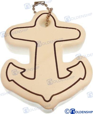 VINYL FLOATED KEY CHAIN | OEM  41485 | CHANDLERY | GOLDENSHIP