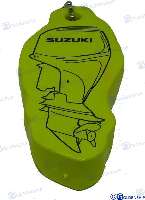 VINYL FLOATED KEY CHAIN (SUZUKI) | OEM  41495 | CHANDLERY | GOLDENSHIP