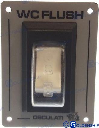 TOILET SWITCH 12/24V | OEM  50017 | INTERIOR | GOLDENSHIP