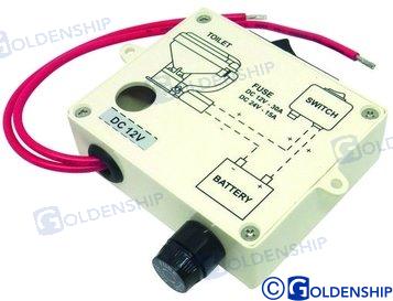 TOILET SWITCH 12V | OEM  50018 | INTERIOR | GOLDENSHIP